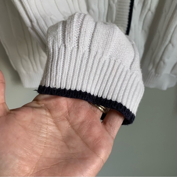 Northern Reflections Button Up Cable Knit Cardigan Sweater - Picture 6 of 8